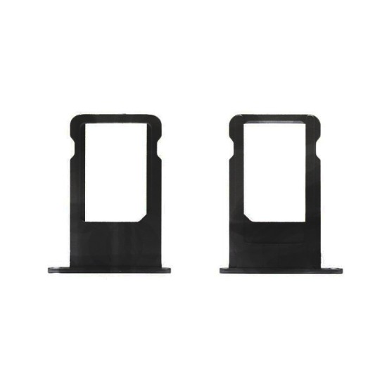 SIM HOLDER APPLE IPHONE 6 PRETO (CINZA)